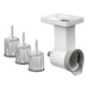 Accessoires Groentesnijder 3 Trommels voor KitchenAid Mixer - Bartscher