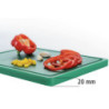 Cutting Board 325 x 265 mm - Green - 20 mm Thickness - Bartscher
