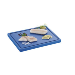 Cutting Board 325 x 265 mm - Blue - 20 mm Thickness - Bartscher