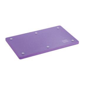 Cutting Board 530 x 325 mm - Purple - 20 mm Thickness - Bartscher