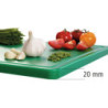 Snijplank 530 x 325 mm - Groen - 20 mm Dikte - Bartscher