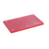 Snijplank 530 x 325 mm - Rood - 20 mm Dikte - Bartscher