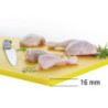 Cutting Board 600 x 400 mm - Yellow - 16 mm Thickness - Bartscher