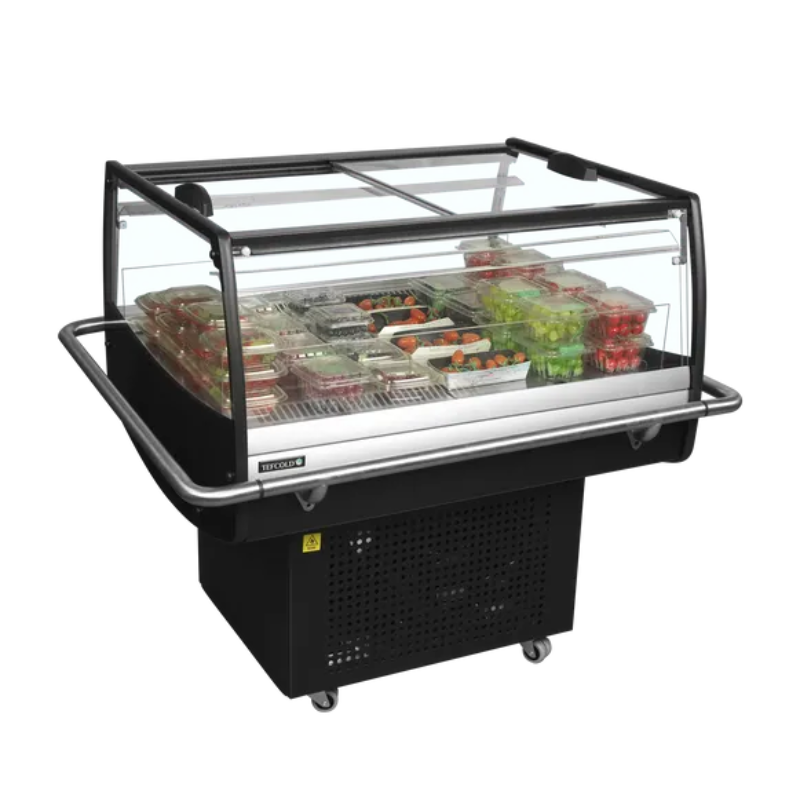 Koelkast met Glazen Schuifdeksel Plat - 105 L - TEFCOLD Koelkast met Glazen Schuifdeksel Plat - 105 L - TEFCOLD
