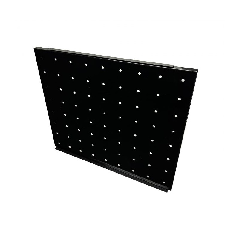 Grille Perforée Noire pour Vitrine à Boissons - CombiSteel Grille Perforée Noire pour Vitrine à Boissons - CombiSteel