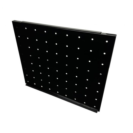 Schwarzes perforiertes Gitter für Getränkevitrine - CombiSteel