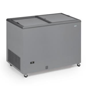 Professionele RVS Kistvriezer met Opaque Deksel - 300 L
