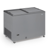 Professionele RVS Kistvriezer met Opaque Deksel - 300 L
