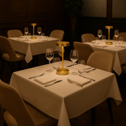 Lampe de Table Touch LED - Standy Mini Doré - Ubiqua