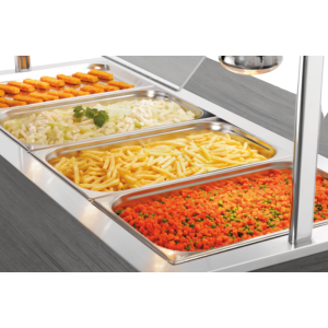 Chariot Buffet Warm Kind - 4 x GN 1/1