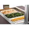 Chariot Buffet Chaud - 3 x GN 1/1
