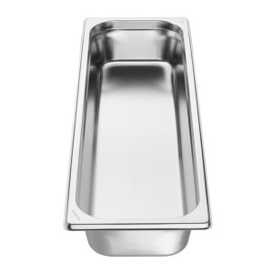 Edelstahlplatte GN 2/4 - 65 mm - Gastronoble