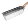 Edelstahlplatte GN 2/4 - 150 mm - Gastronoble
