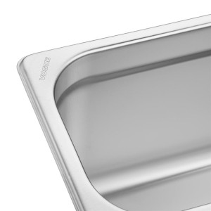 Edelstahlplatte GN 2/4 - 150 mm - Gastronoble