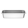 Edelstahlplatte GN 2/4 - 150 mm - Gastronoble