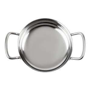 Edelstahlplatte Tischpräsentation 125 mm - Gastronoble