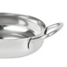 Edelstahlplatte Tischpräsentation 125 mm - Gastronoble