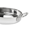Edelstahlplatte Tischpräsentation 180 mm - Gastronoble