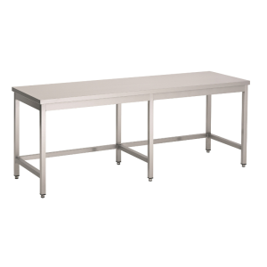 Tafel Inox - L 2400 x D 700 mm - CombiSteel