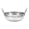 Plat Kadai Gehamerd in RVS Tafelpresentatie 170 mm - Gastronoble