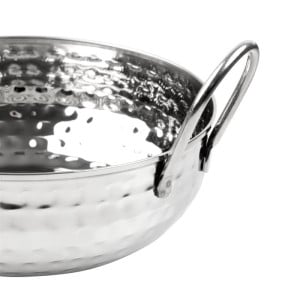 Plat Kadai Gehamerd in RVS Tafelpresentatie 170 mm - Gastronoble