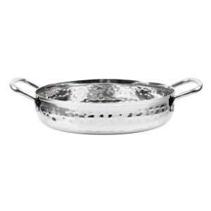 Plat en Inox Martelé Tafelpresentatie 125mm - Gastronoble