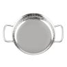 Plat en Inox Martelé Tafelpresentatie 125mm - Gastronoble