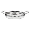 Hammered Edelstahlplatte Tischpräsentation 150mm - Gastronoble