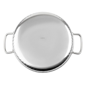 Plat en Inox Martelé Tafelpresentatie 180mm - Gastronoble