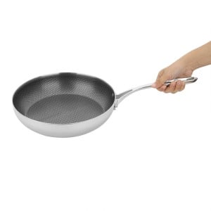 Sauteerpan van roestvrij staal 28 cm - Gastronoble