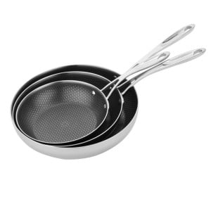 Sauteerpan van roestvrij staal 28 cm - Gastronoble