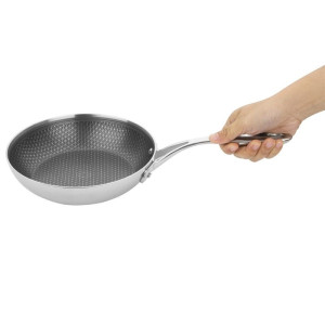 Sauteerpan van roestvrij staal 20 cm - Gastronoble