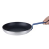Antikleef Aluminium Koekenpan Teflon Plus Blauwe Handgreep 28cm - Gastronoble