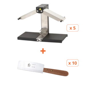 Pack Brezières Basalte en Raclette Messen - Tellier