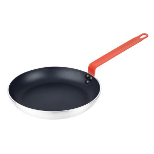 Non-stick Aluminum Teflon Pan Red Handle 240mm - Gastronoble