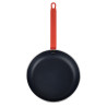 Antiaanbakpan Aluminium Teflon Rode Handgreep 240mm - Gastronoble