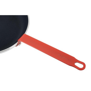Antihaft-Aluminium-Pfanne Teflon Roter Griff 240mm - Gastronoble
