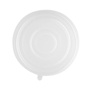 Recyclable PET-deksels Fiesta voor kommen van 400/500 ml - Set van 50 - Gastronoble