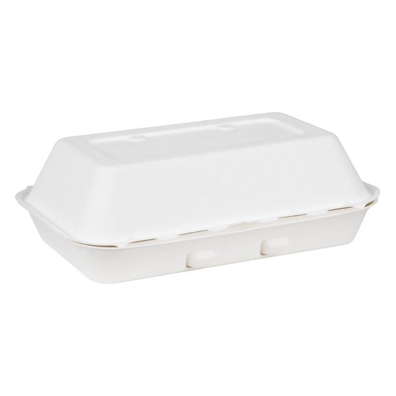 Composteerbare Suikerriet Voedselbakjes Fiesta 400x335mm - Set van 200 - Fiesta Green Composteerbare Suikerriet Voedselbakjes Fiesta 400x335mm - Set van 200 - Fiesta Green