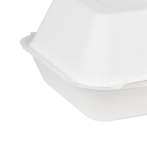 Composteerbare Suikerriet Voedselbakjes Fiesta 400x335mm - Set van 200 - Fiesta Green