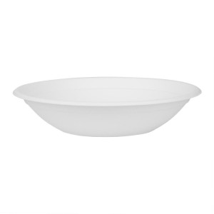 Composteerbare Bagasse Poke kommen Fiesta 682ml - Set van 50 - Gastronoble