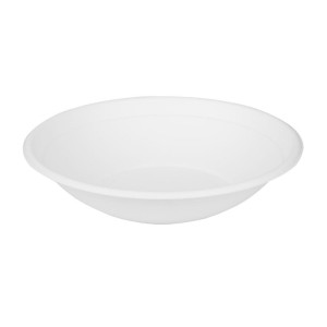 Composteerbare Bagasse Poke kommen Fiesta 682ml - Set van 50 - Gastronoble