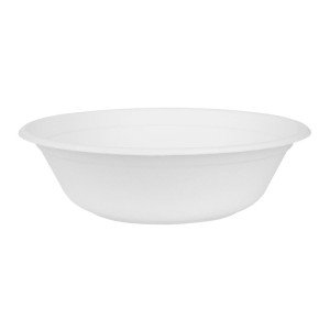 Composteerbare Bagasse Poke kommen Fiesta 909ml - Set van 50 - Fiesta Green