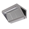 Hotte Snack 700 Led Sans Moteur Dynasteel - Länge 1400 mm, Inox AISI304
