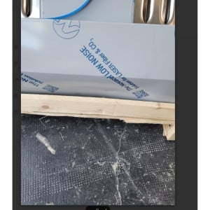Hotte Snack 700 Led Zonder Motor Dynasteel - Lengte 1400 mm, Inox AISI304
