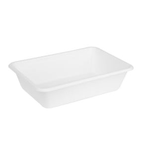 Kompostierbare Bagasse-Lebensmittelschalen 650ml - Set von 100 - Gastronoble