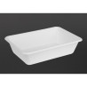 Composteerbare Suikerriet Voedselbakjes 650ml - Set van 100 - Gastronoble