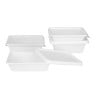 Kompostierbare Bagasse-Lebensmittelschalen 650ml - Set von 100 - Gastronoble