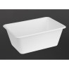 Kompostierbare Bagasse-Lebensmittelbehälter 1000ml - Packung mit 100 - Fiesta Green
