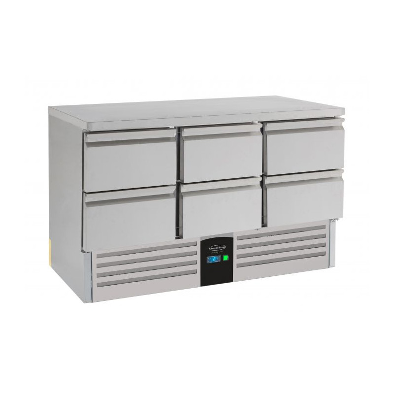 Positieve Koelwerkbank met 6 Laden - 400 L - CombiSteel Positieve Koelwerkbank met 6 Laden - 400 L - CombiSteel